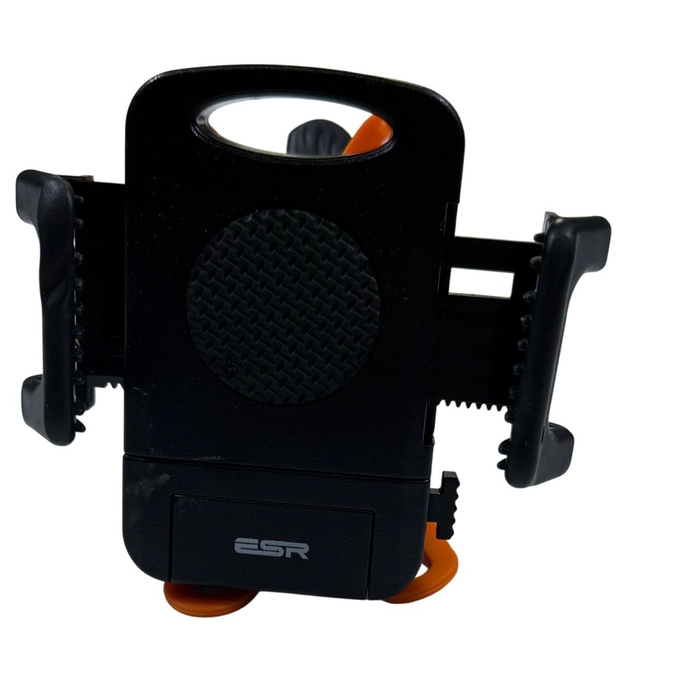 ESR Bike Phone Mount Adjustable Handlebar Holder Black Orange‎ Universal Clamp